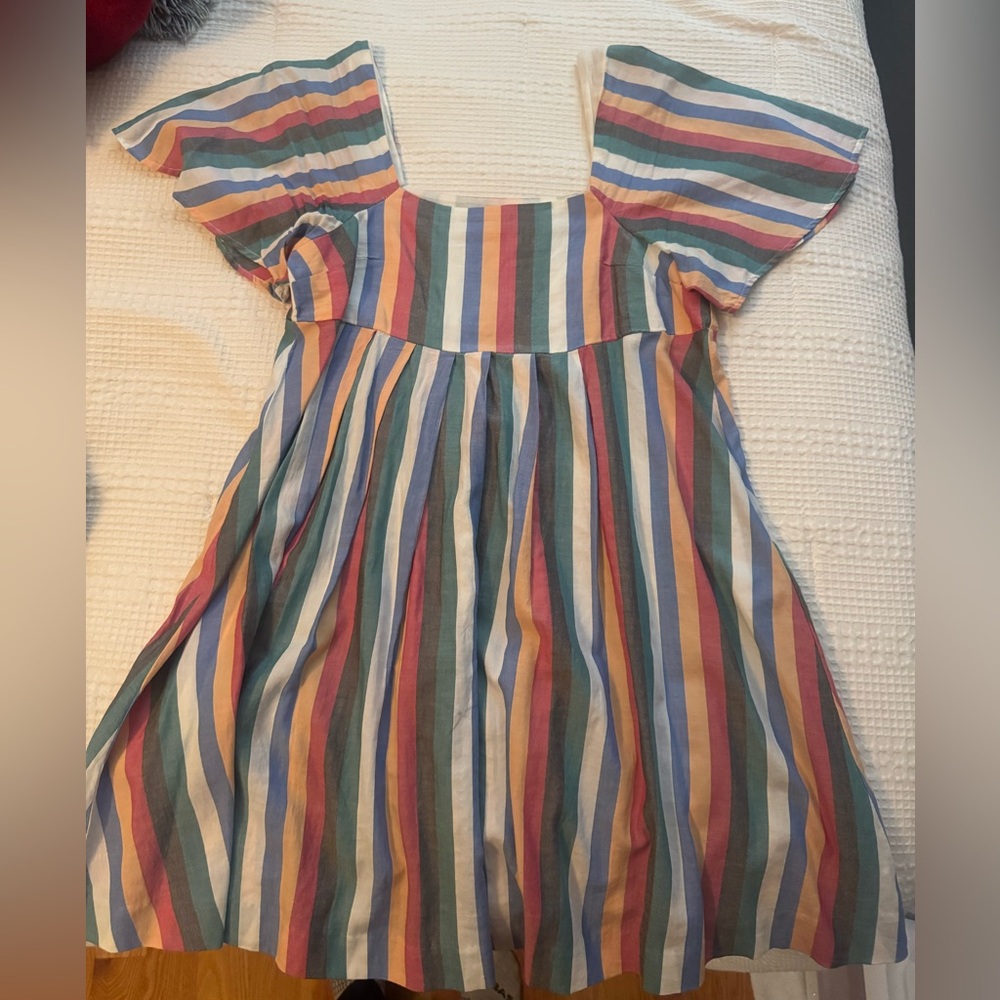 Madewell Striped Multicolor Dress - Picture 2 of 3
